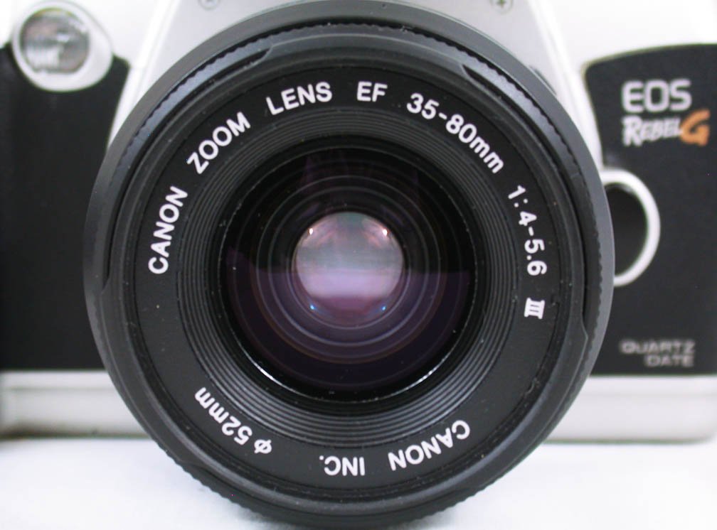 Canon EOS Rebel G QD 35mm SLR Film Camera with Canon Zoom Lens EF